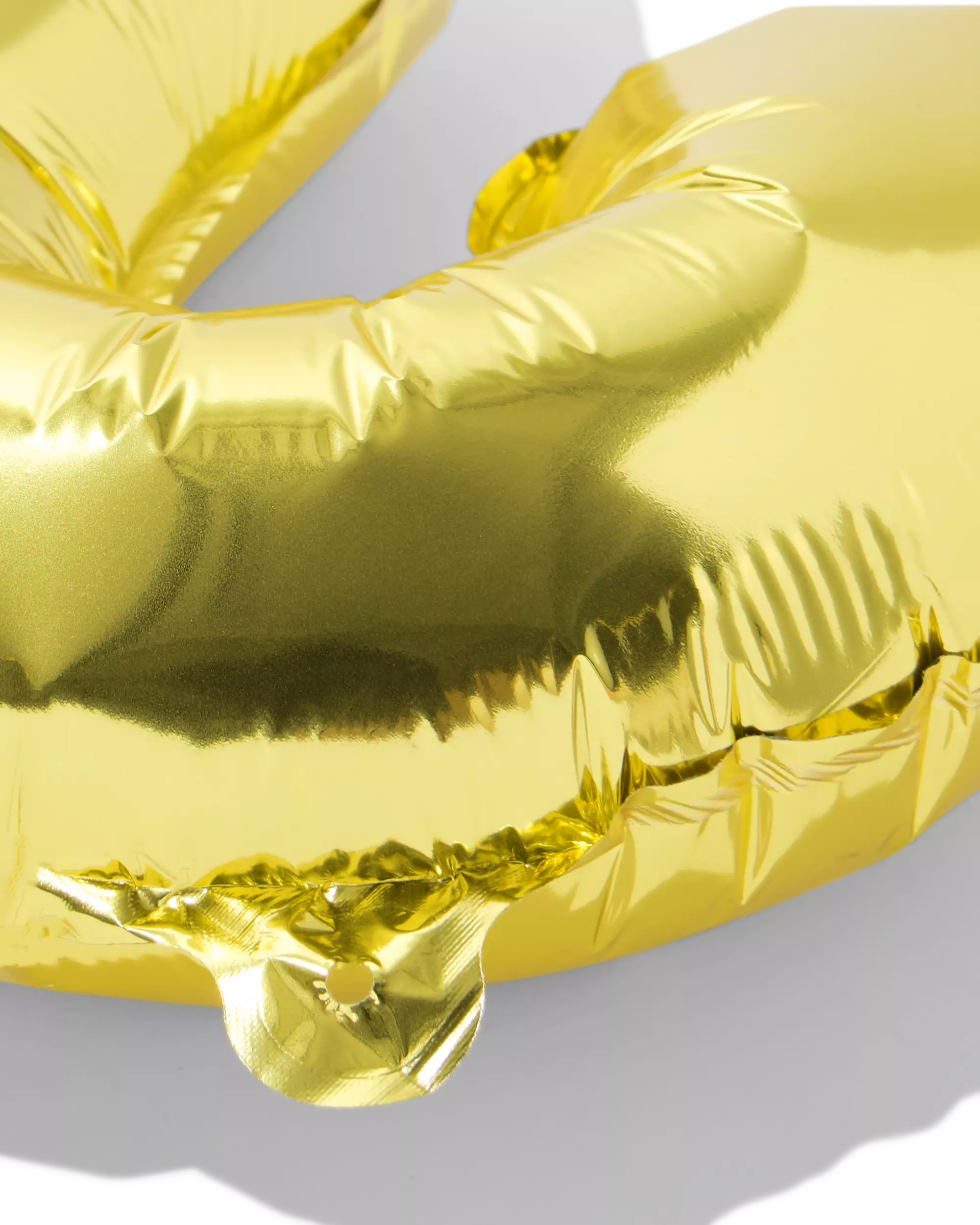 ballon aluminium numéro 25 60cm doré