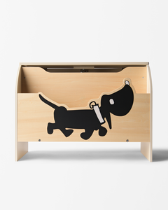 Takkie en Siepie boekenstandaard 60x30x44cm hout