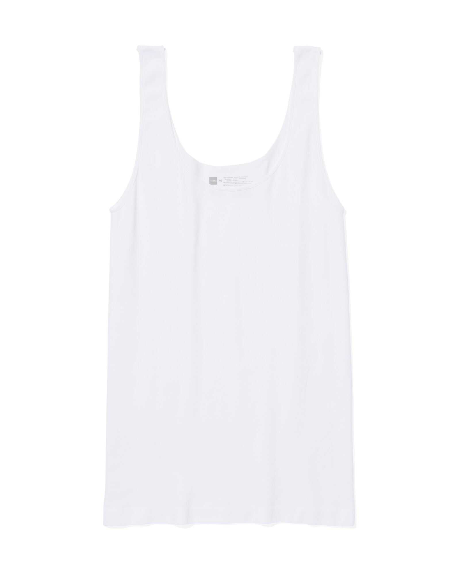 d&eacute;bardeur femme sans coutures microfibre blanc blanc - 19655999WHITE - HEMA
