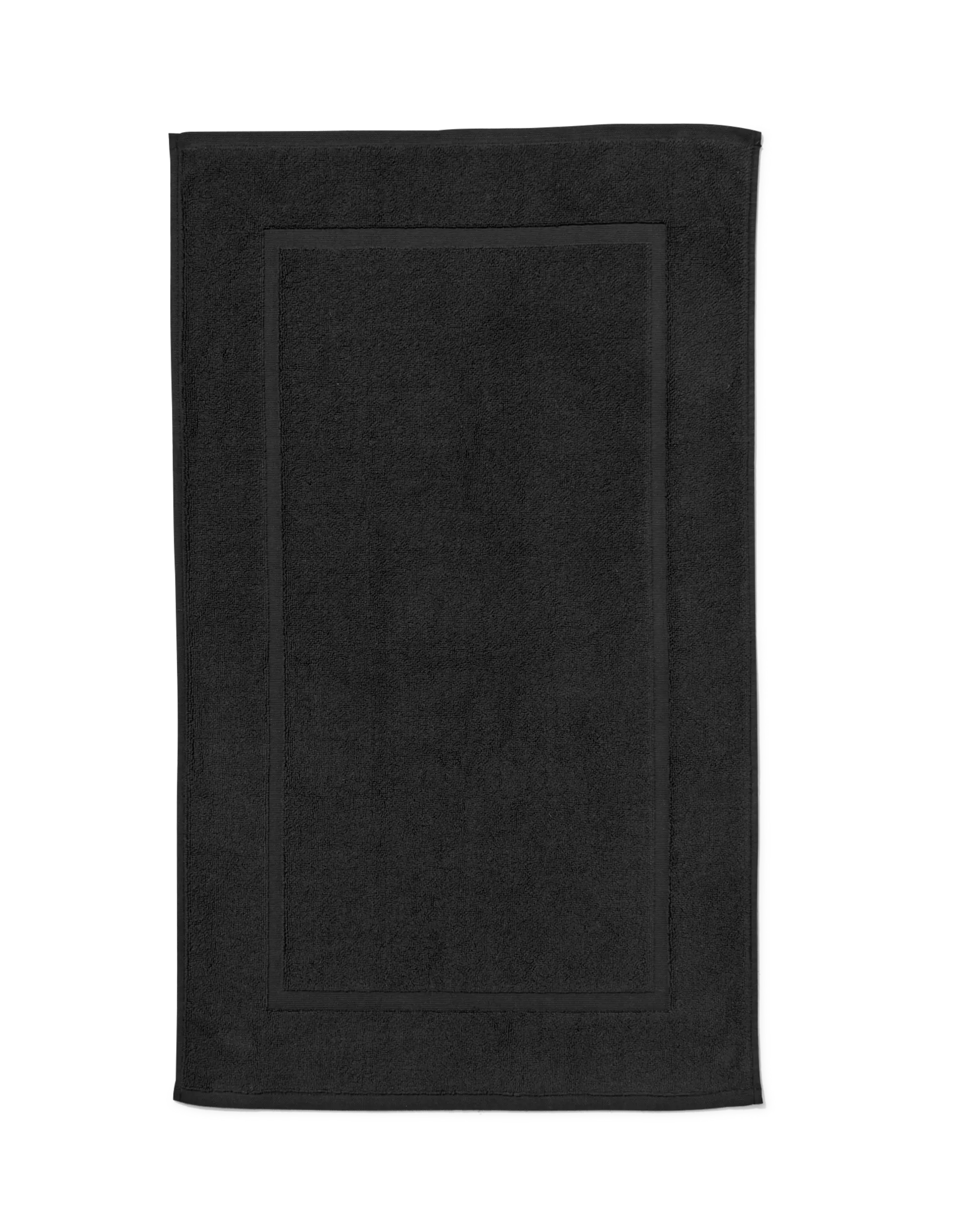 badmat 50x85 zware kwaliteit zwart