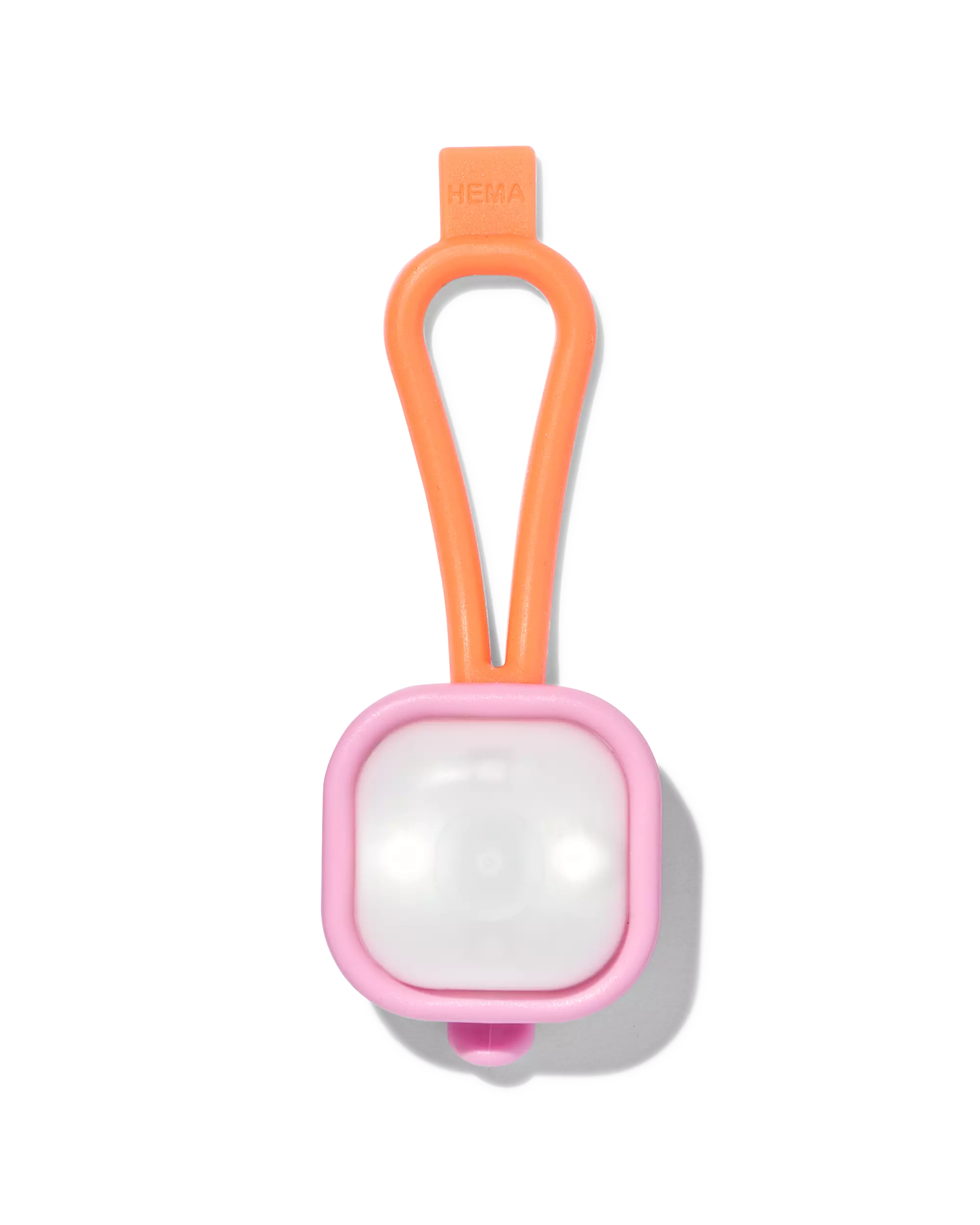USB fietslampje voor- en achter roze 