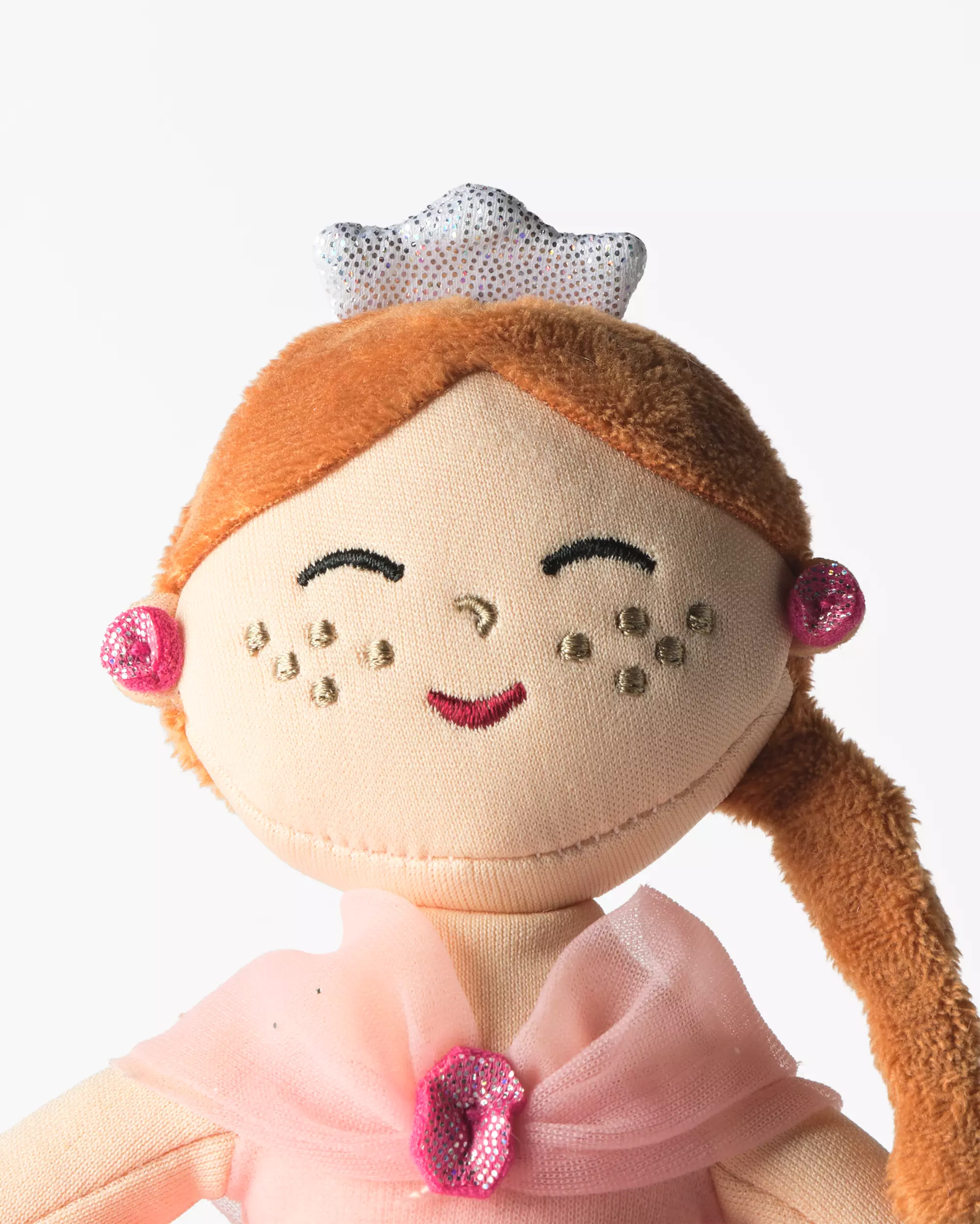 peluche princesse qui danse 20x20x34 cm
