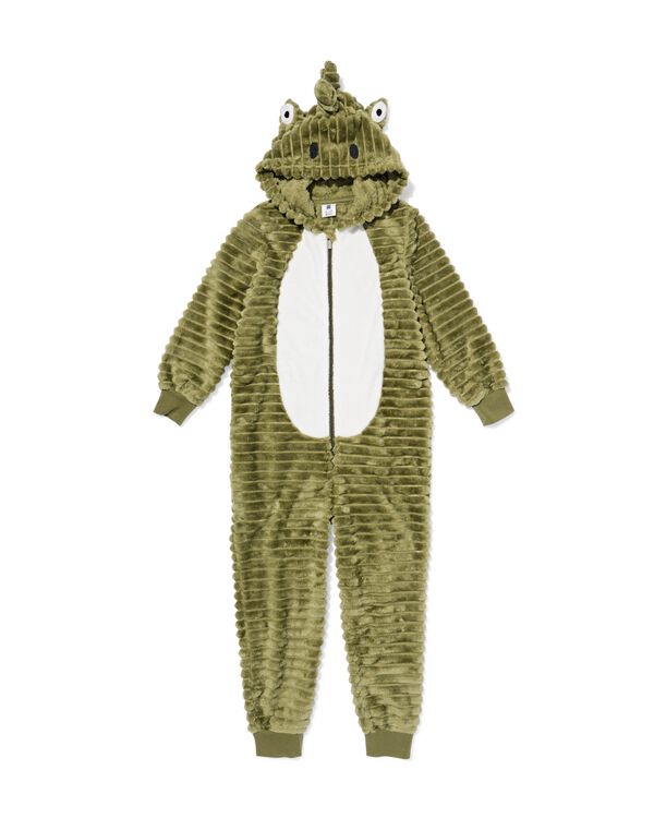 kinderonesie dino blauw blauw - 23002300BLUE - HEMA