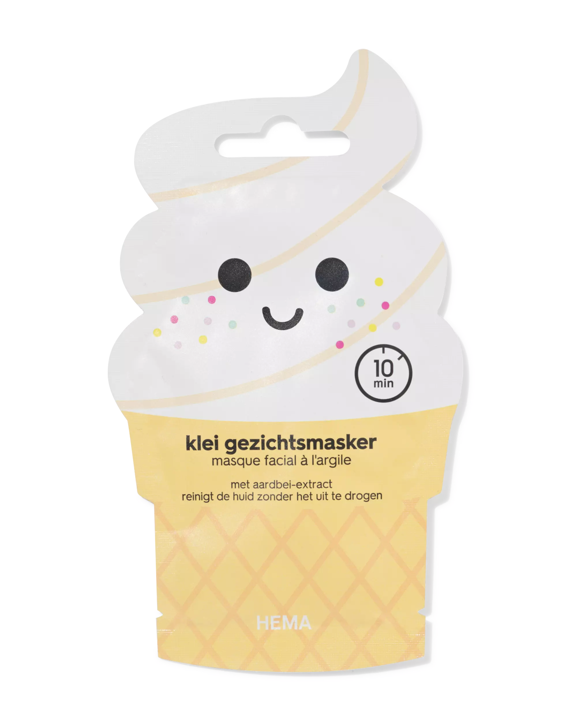 masque argile glace