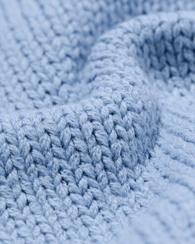 damestrui Nadine fijngebreid lichtblauw lichtblauw - 36213070LIGHTBLUE - HEMA