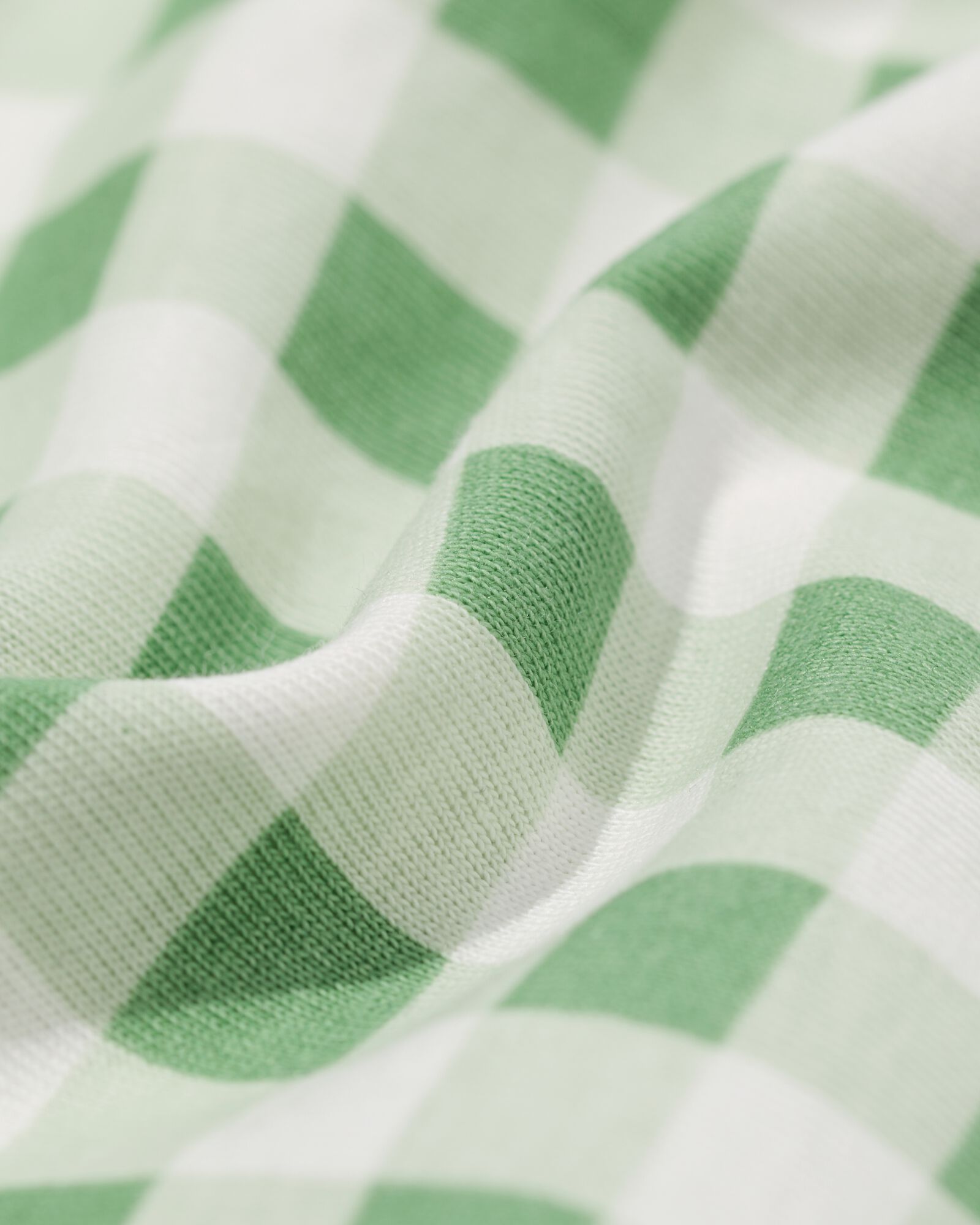pyjacourt femme jersey carreaux vert vert - 23401560GREEN - HEMA