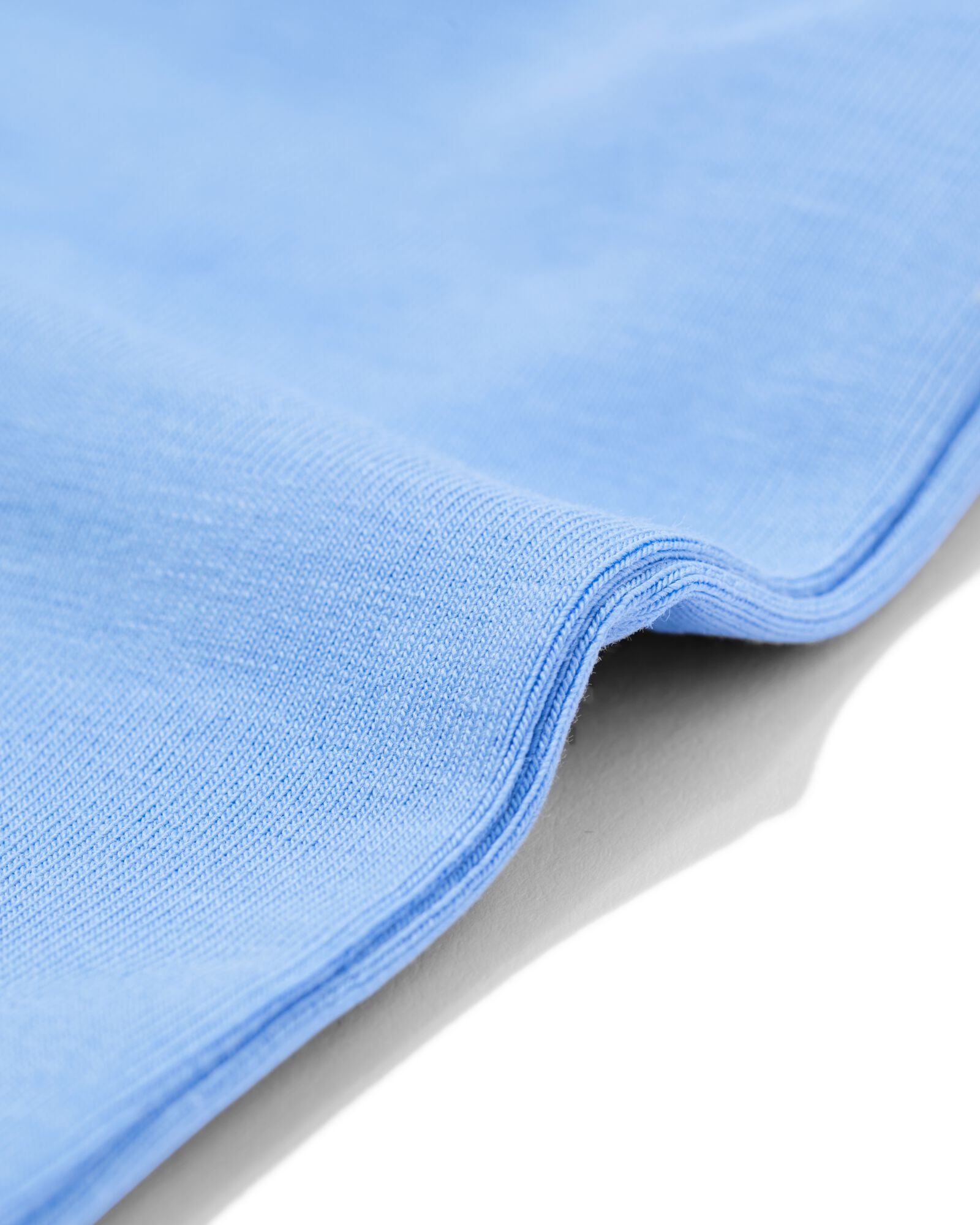 d&eacute;bardeur femme coton bretelles spaghetti bleu - 19608540BLUE - HEMA