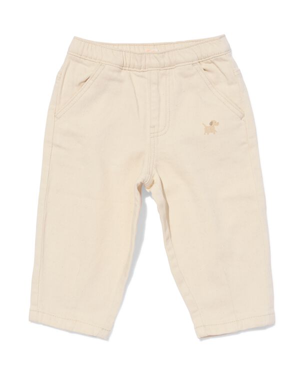 babybroek comfy fit  beige - 33114180BEIGE - HEMA