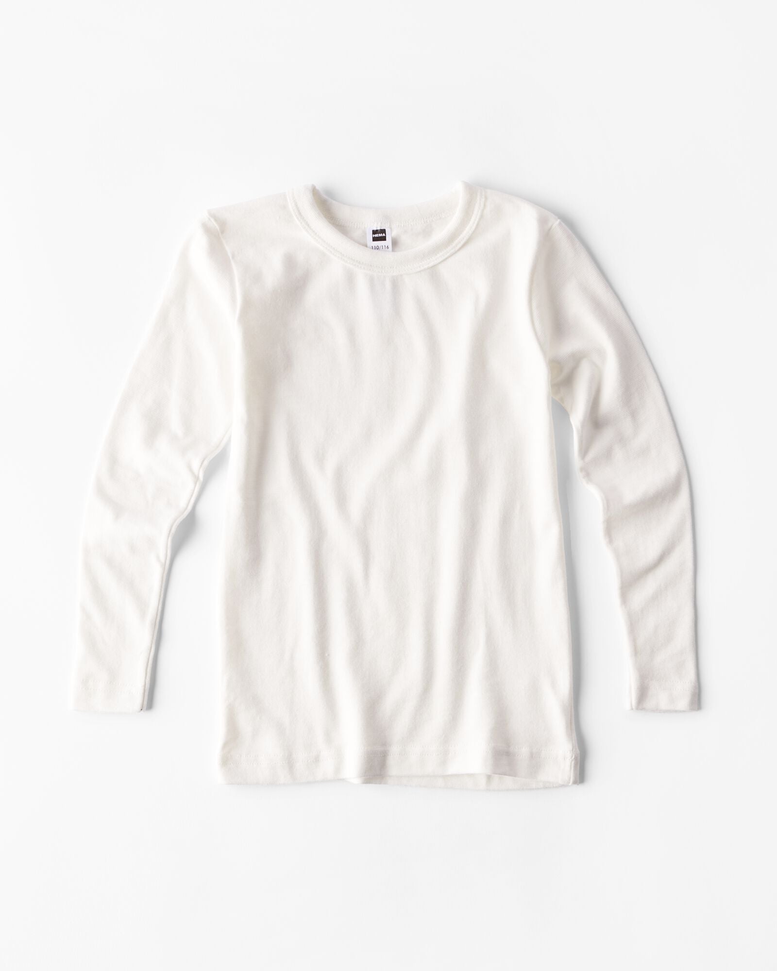 kinder thermo T-shirt wit wit - 19302530WHITE - HEMA