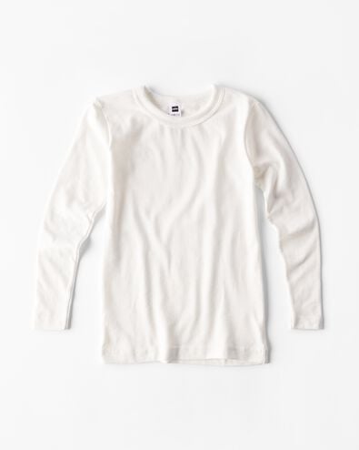 kinder thermo T-shirt wit wit - 19302530WHITE - HEMA