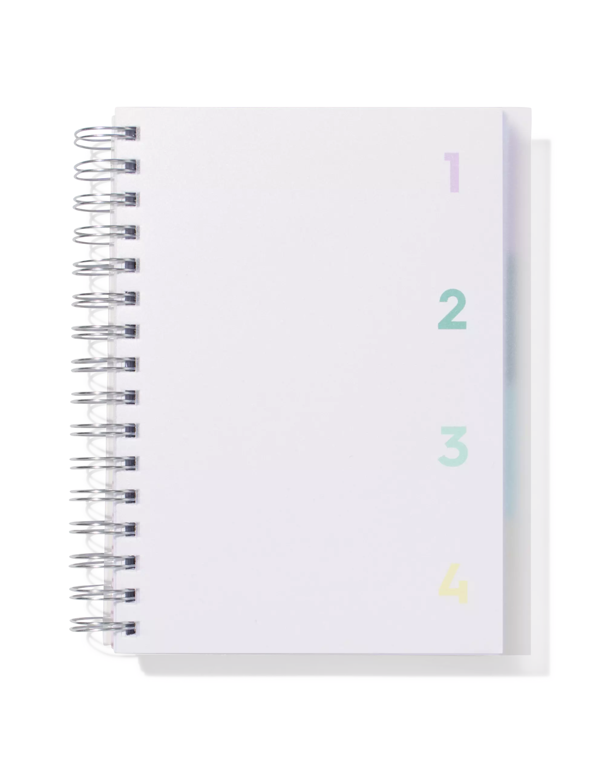 cahier à spirale 4-en-1 A5 ligné
