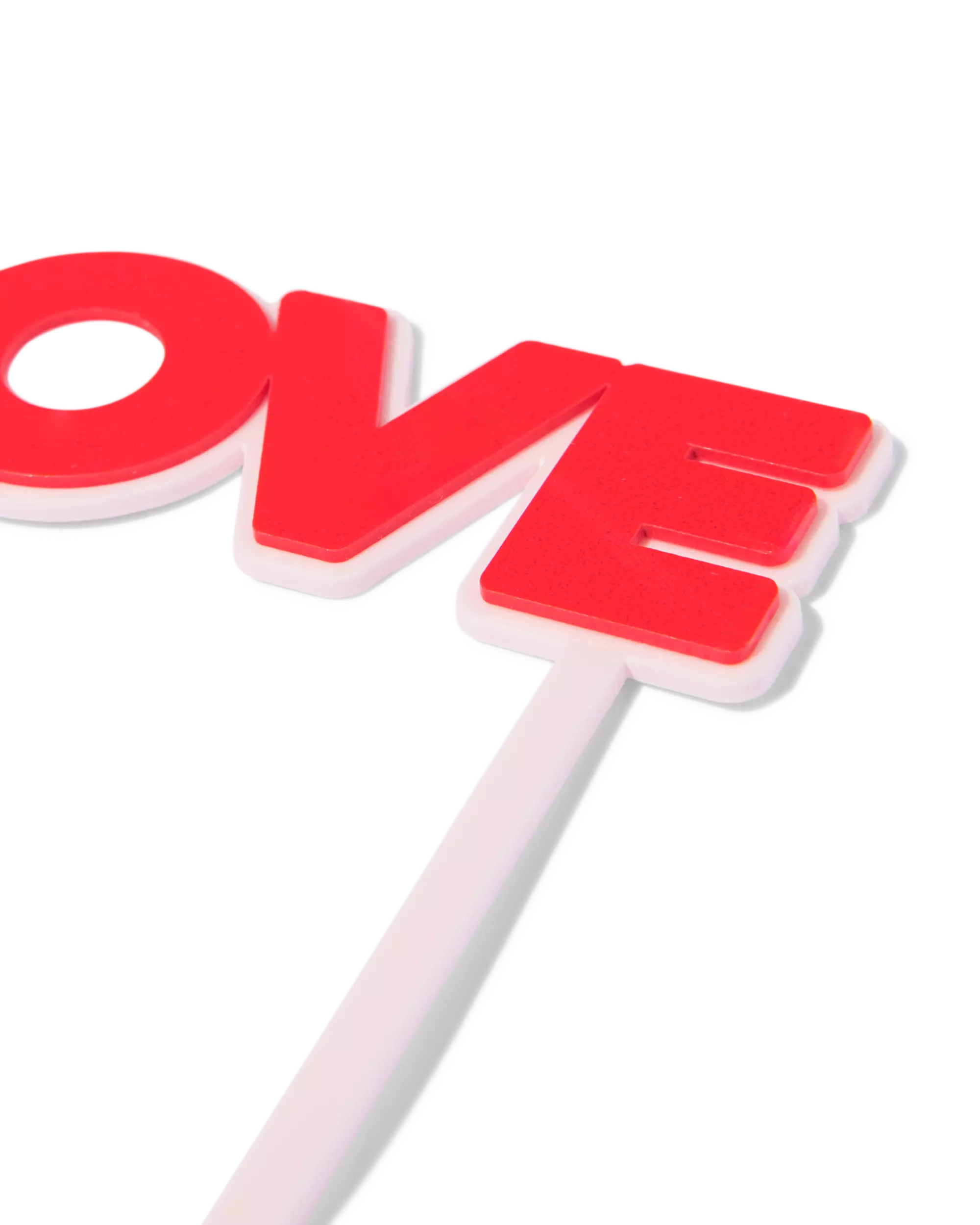 surélévation de gâteau réutilisable 'love' (amour)