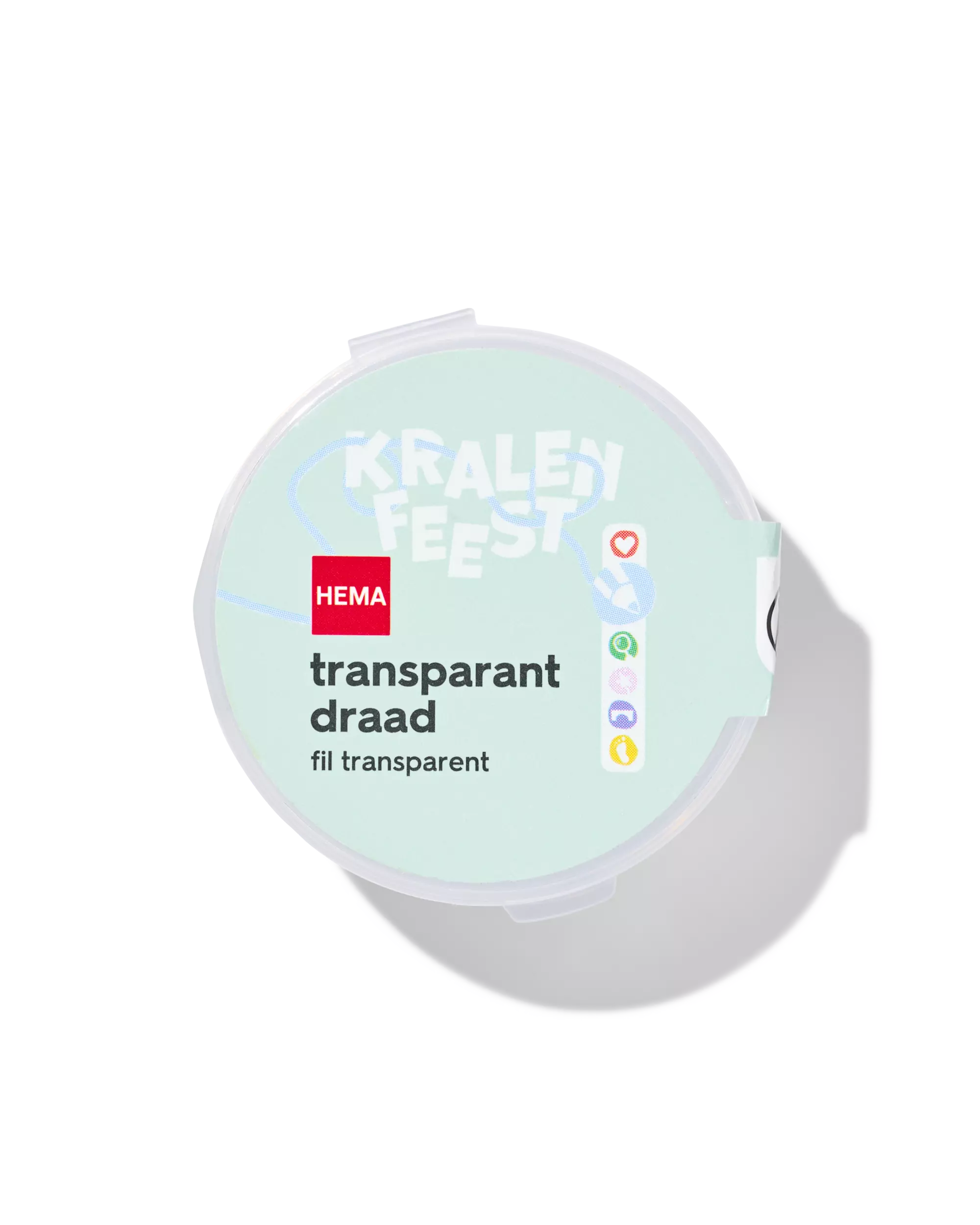 Fadenarmbänder transparent