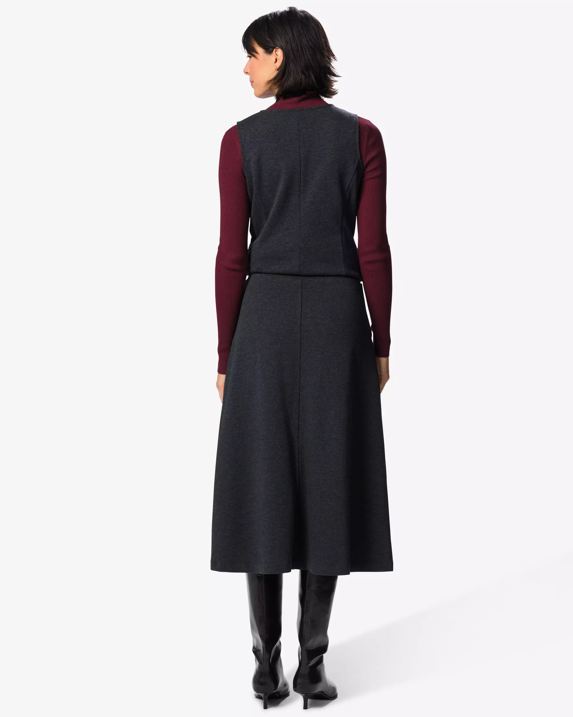 jupe femme coupe trapèze jersey
