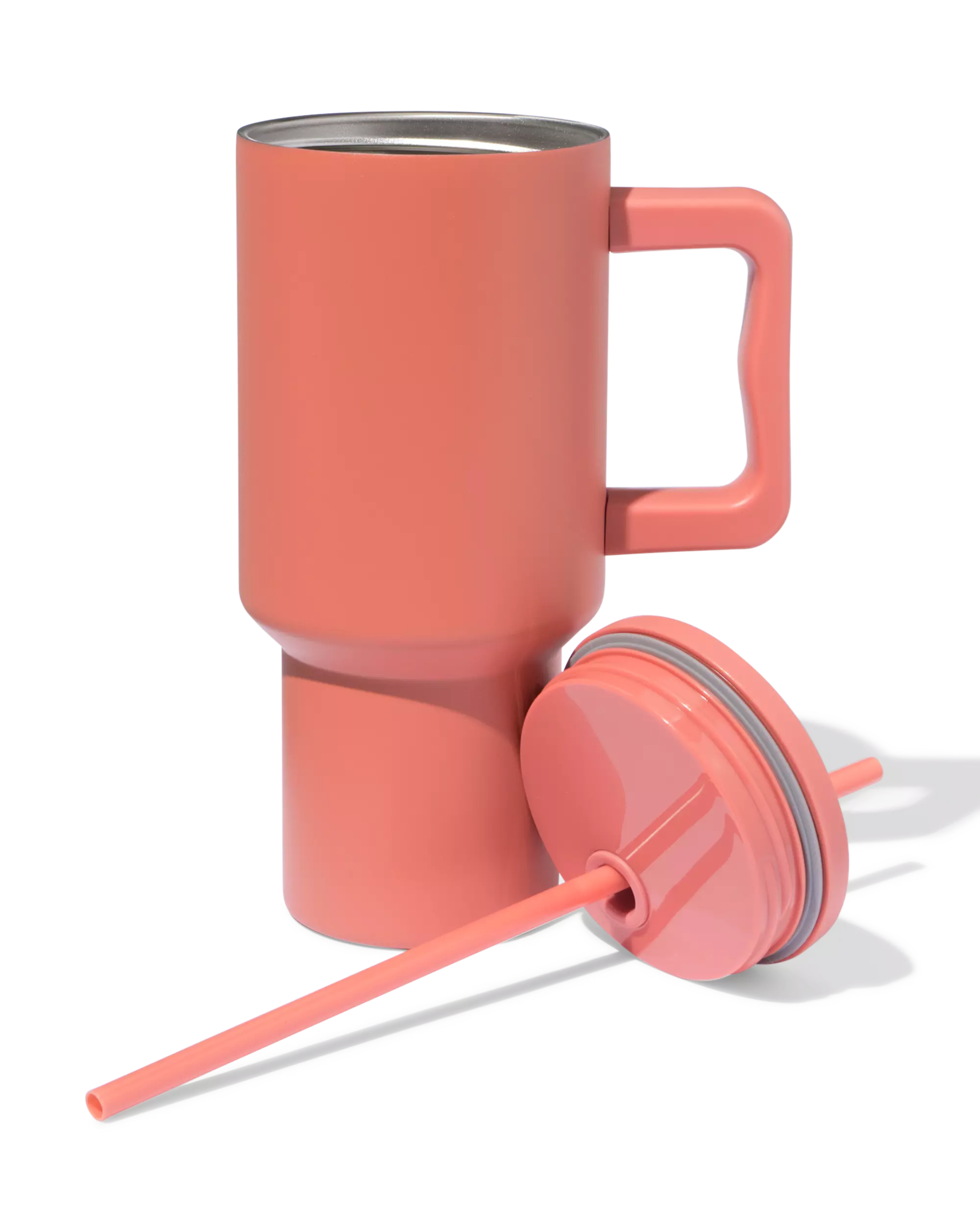 gobelet avec paille 900 ml inox terra