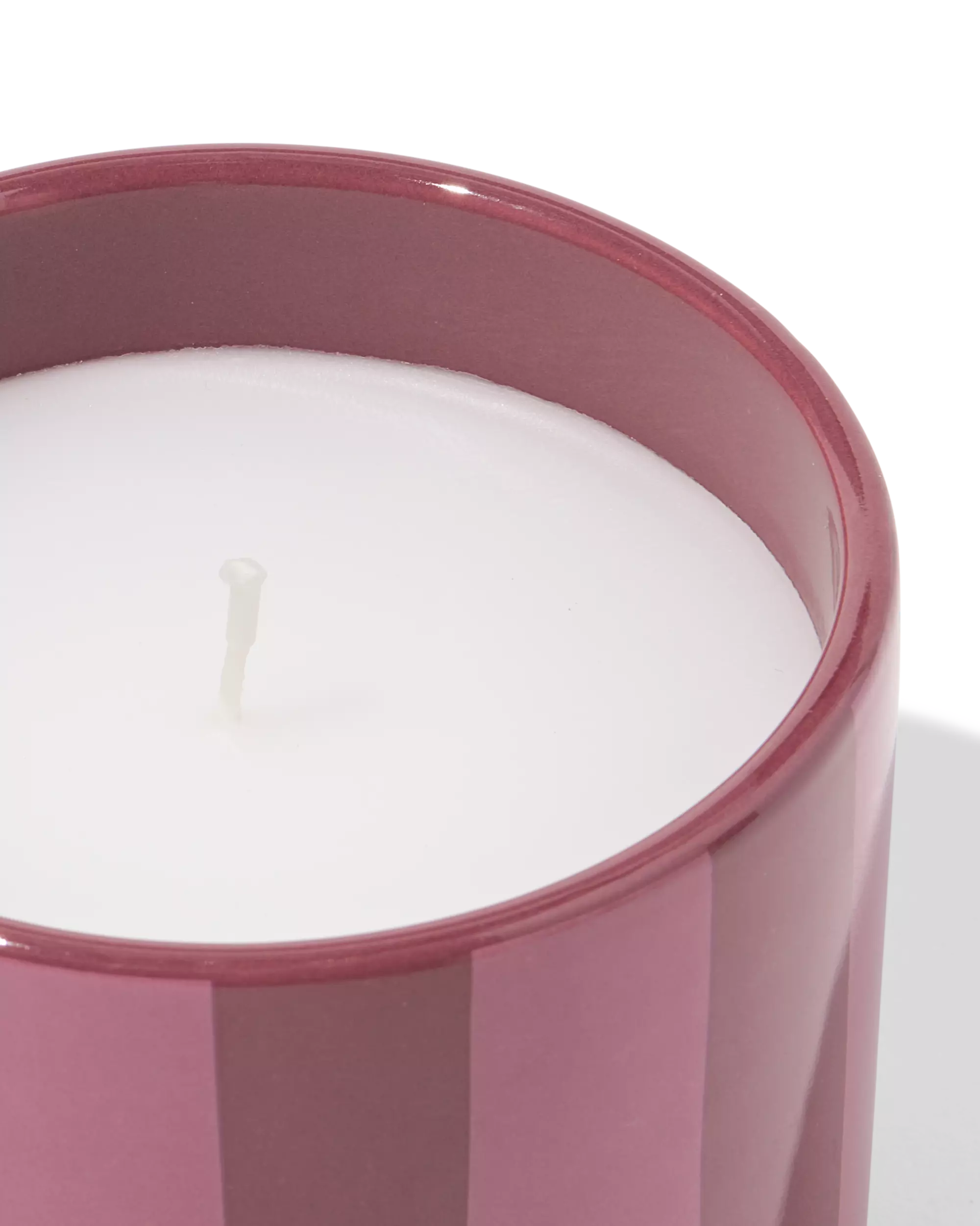 bougie parfumée ⌀8x6,4cm lavande-rose