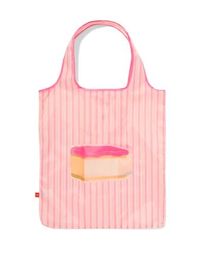 Faltbare Einkaufstasche L 43 &times; 70 cm Cremeschnitte - 18600003 - HEMA