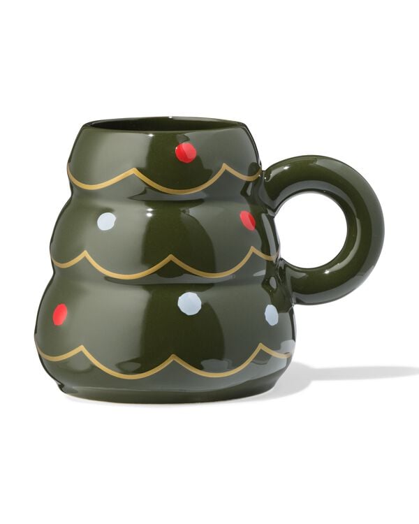 mug ⌀11,5 x 11,6 cm sapin de No&euml;l - 41501930 - HEMA
