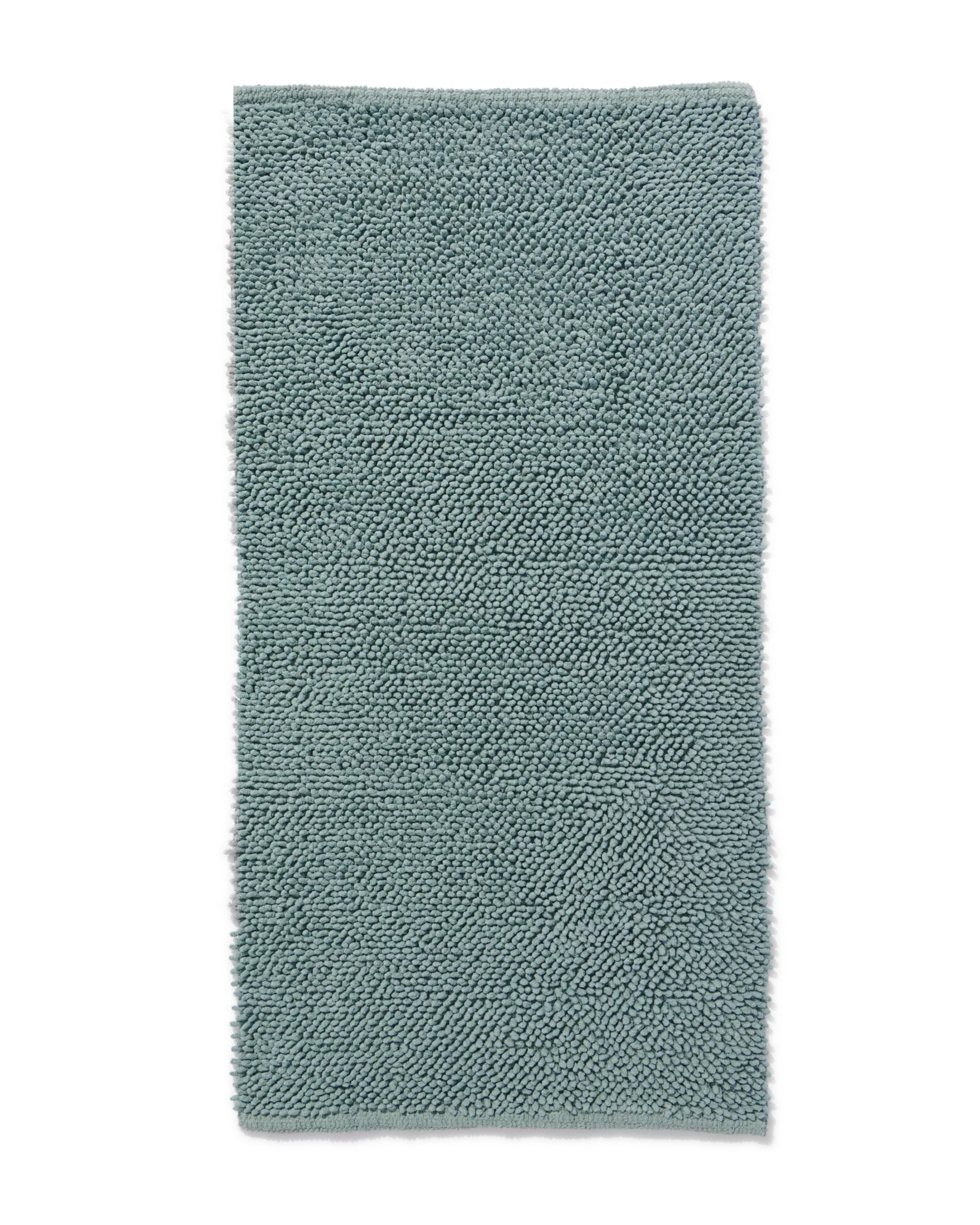 Badematte 60 x 120 cm, Chenille, grünblau