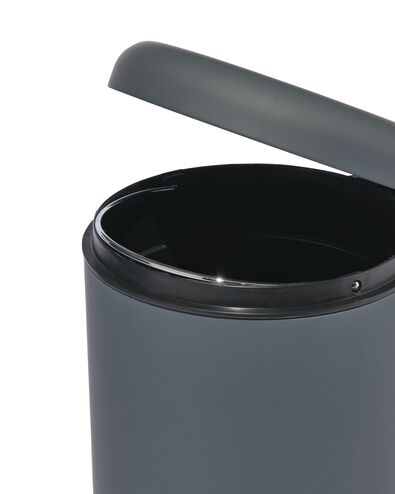 poubelle &agrave; p&eacute;dale 3L gris fonc&eacute; - 80320044 - HEMA