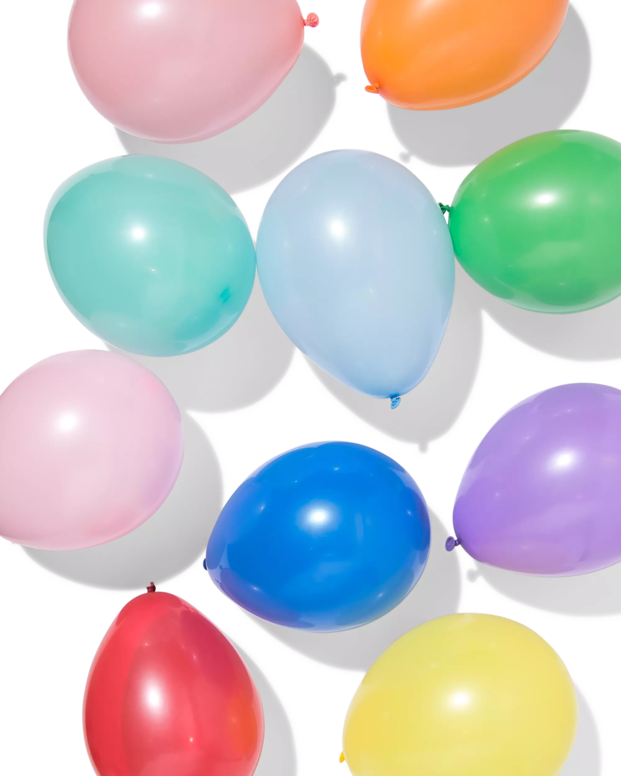 Luftballons, Ø 23 cm, bunt – 20 Stück