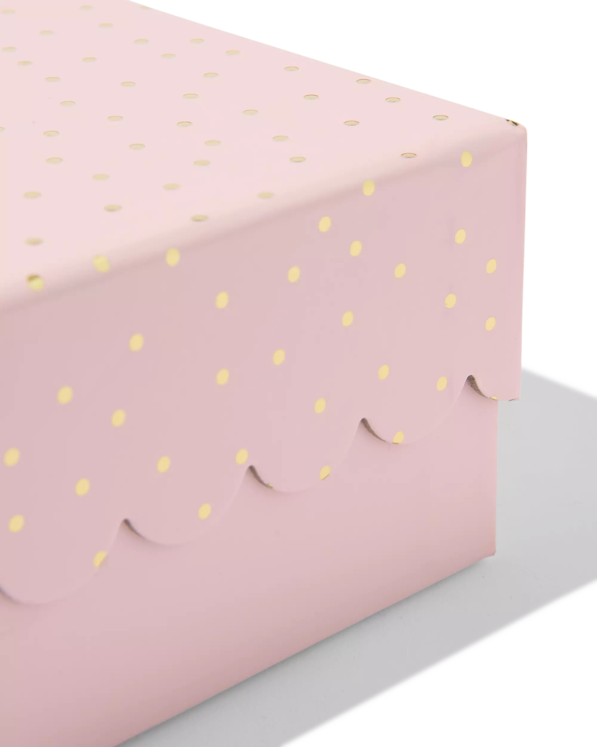 Schachtel L, 9 × 22 × 31 cm, Papier, Tupfen