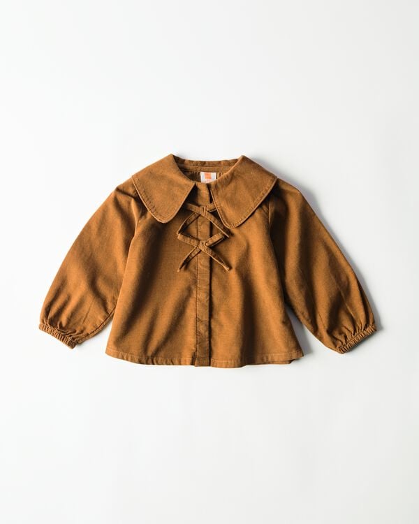 chemisier b&eacute;b&eacute; c&ocirc;tel&eacute; marron marron - 33021280BROWN - HEMA