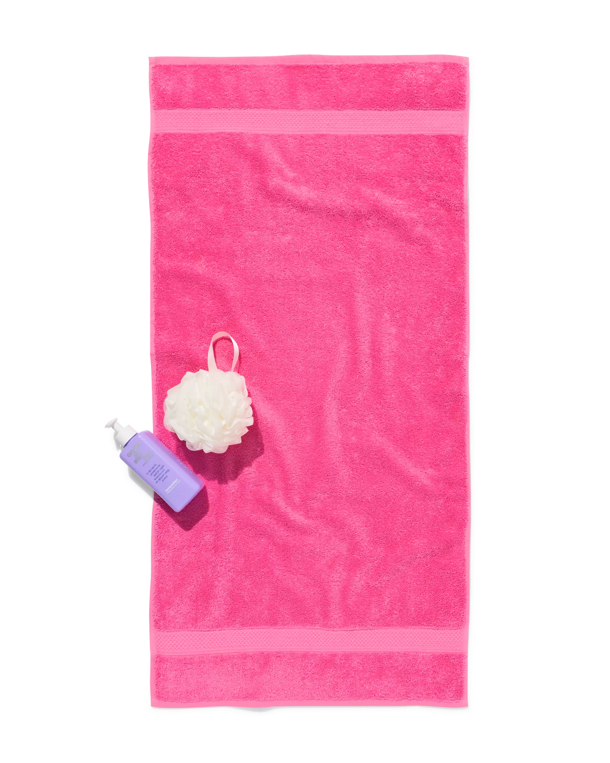 serviette 50x100cm qualité supérieure fuchsia
