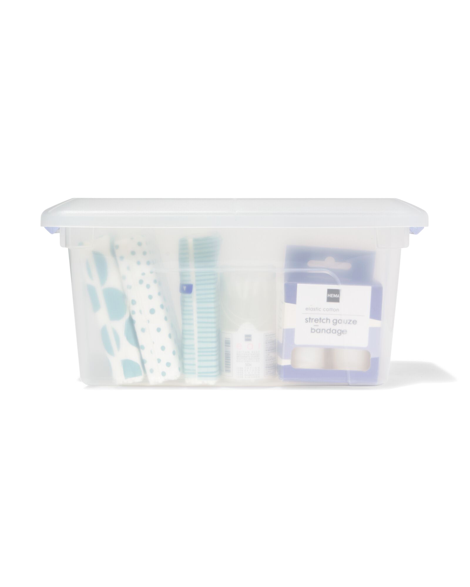 bo&icirc;te de rangement 5L Tokyo transparent 28x19.5x14 recycl&eacute;e 28 x 19.5 x 14 Tokyo - 39810406 - HEMA