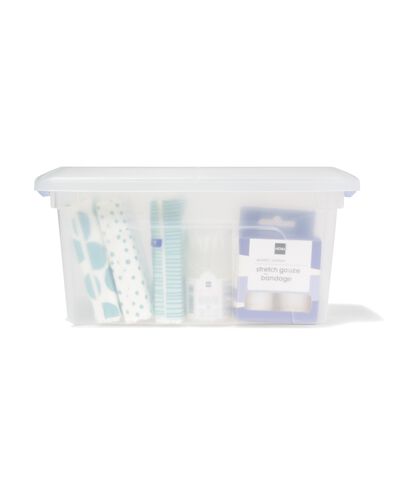 bo&icirc;te de rangement 5L Tokyo transparent 28x19.5x14 recycl&eacute;e 28 x 19.5 x 14 Tokyo - 39810406 - HEMA
