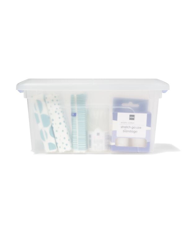 Ordnungbox Tokyo, 5 Liter, transparent, recycelt 28 x 19.5 x 14 - 39810406L28X195X14 - HEMA