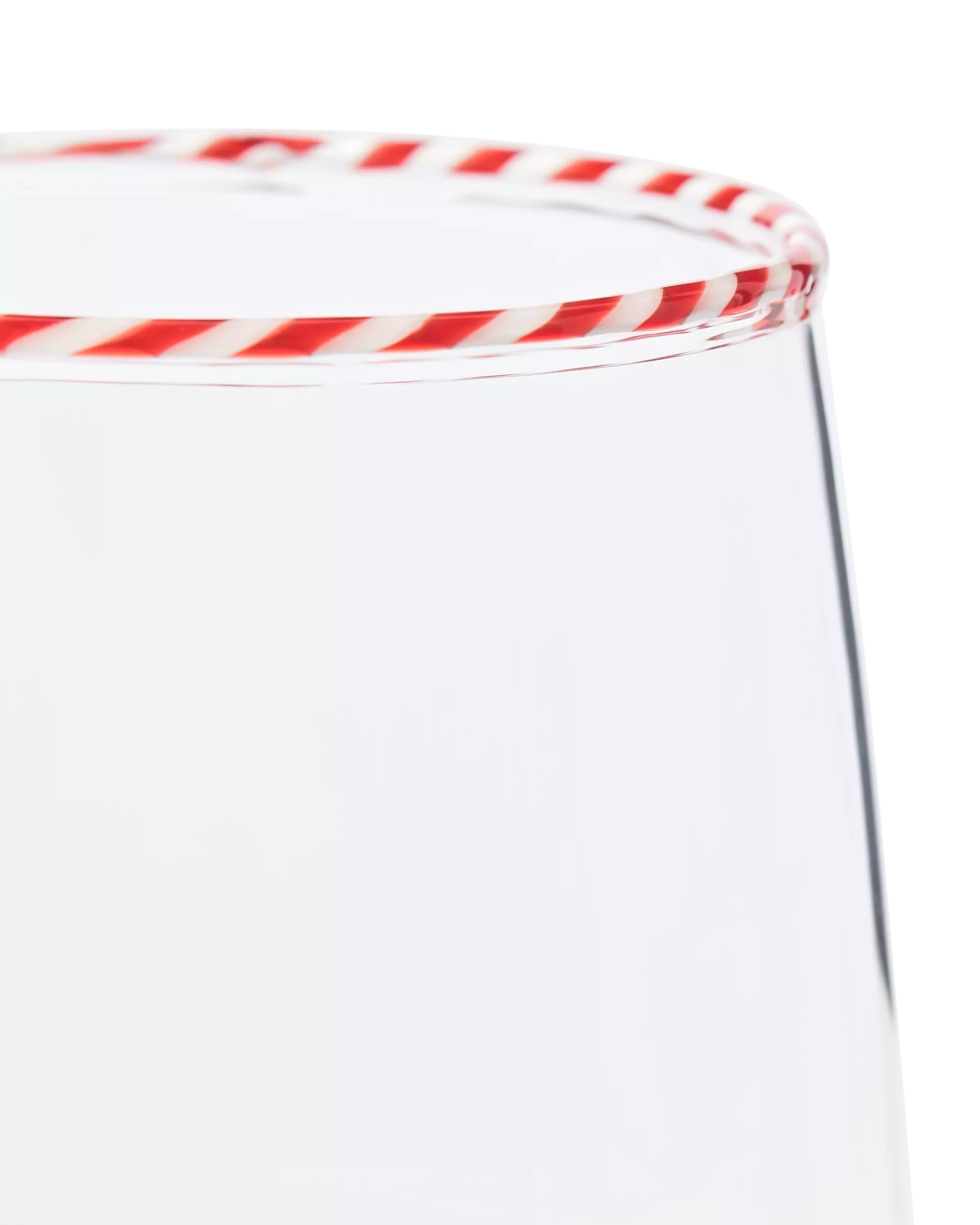 waterglas 390ml met zuurstok rand