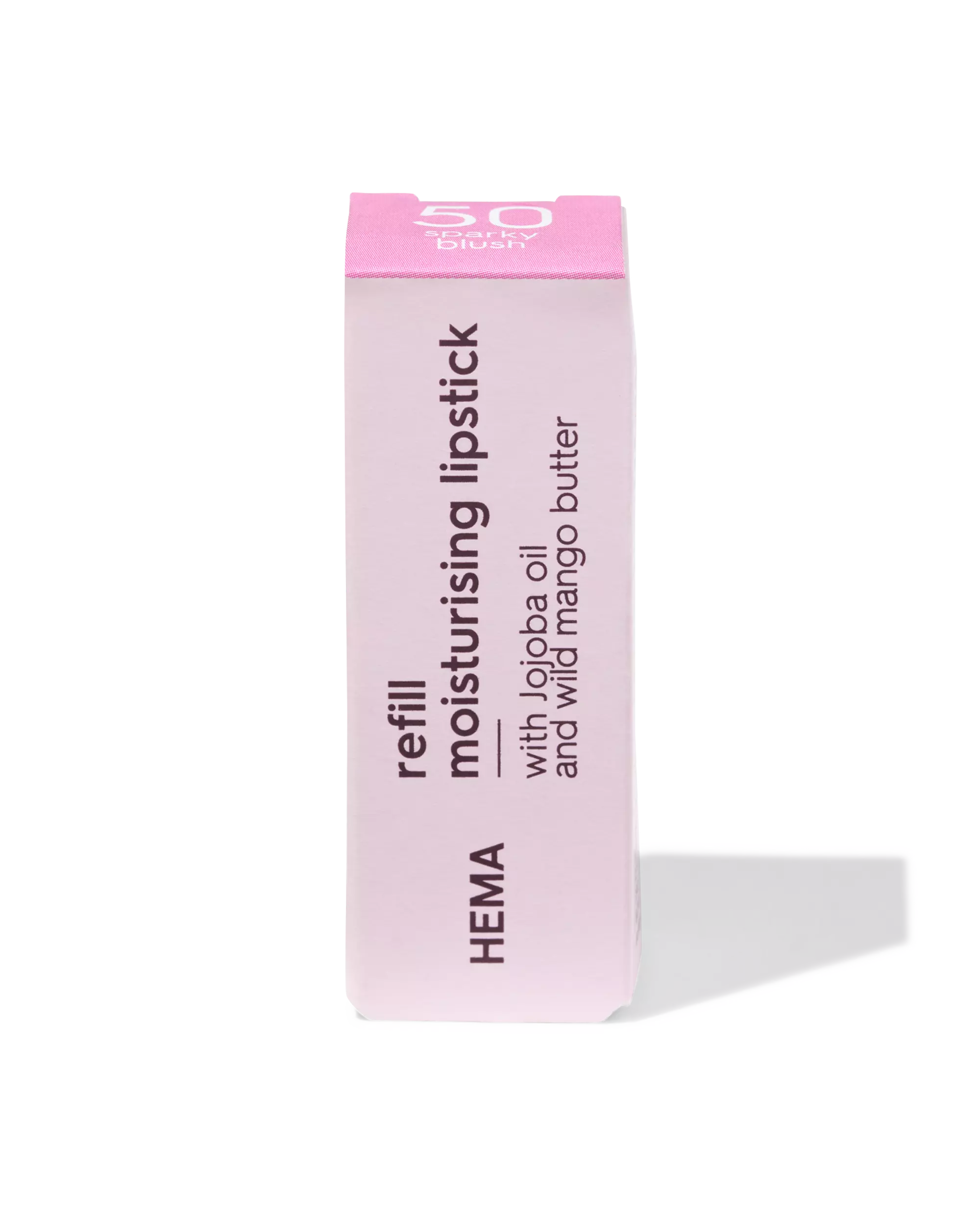 navulling moisturising lipstick 50 sparky blush - satin