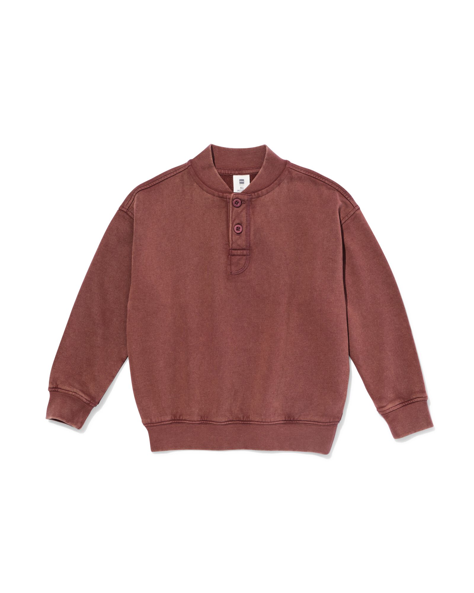 pull enfant tissu molleton  marron marron - 30723906BROWN - HEMA