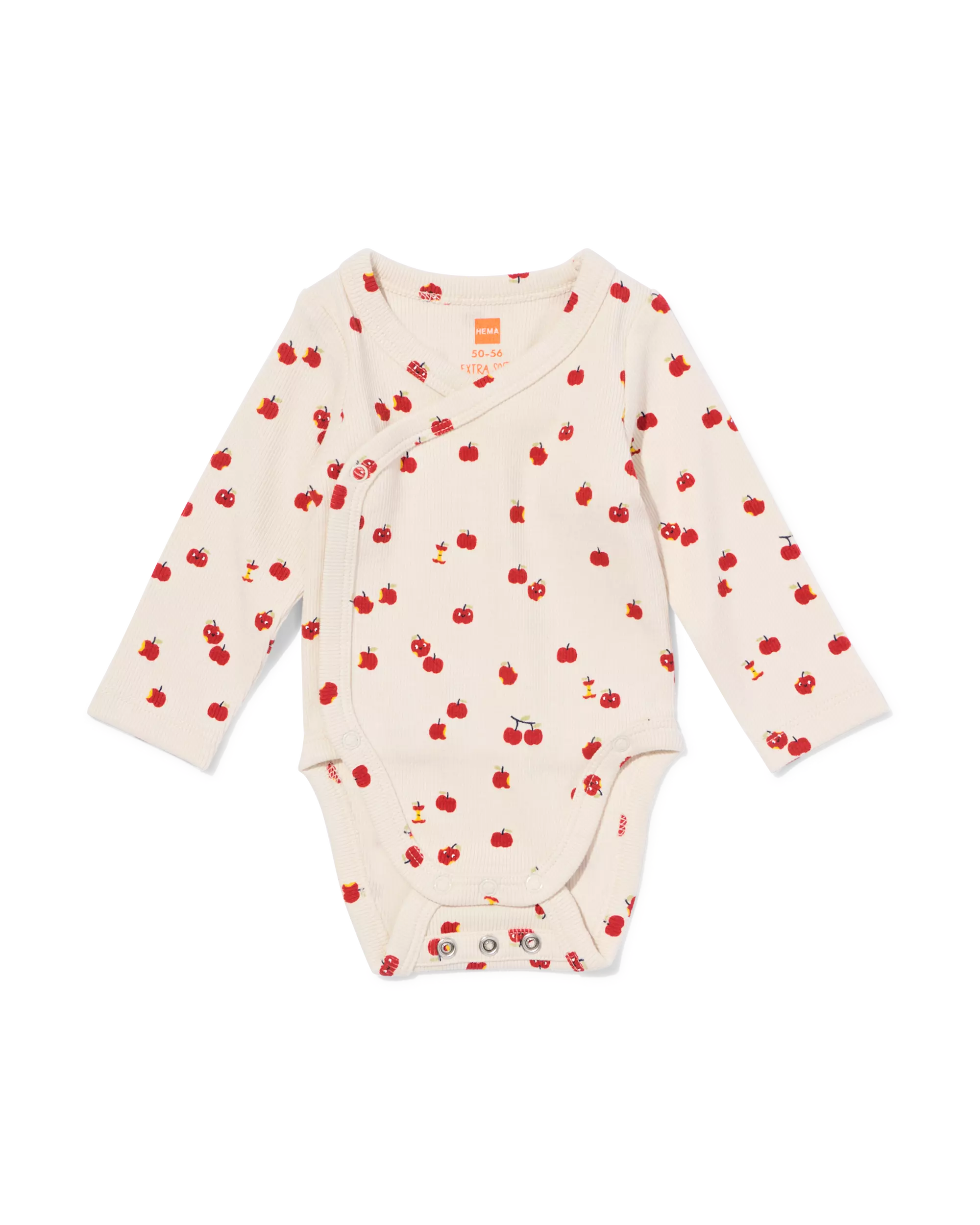 body bébé côtelé fruit