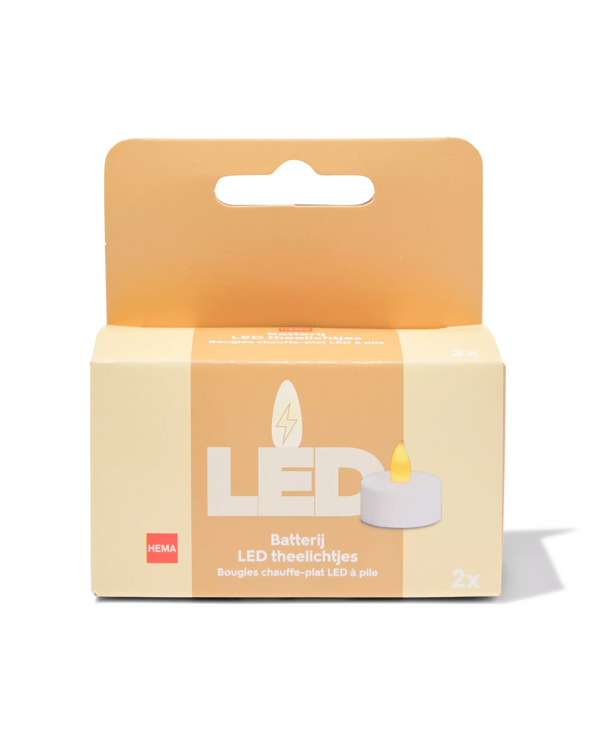 bougies chauffe-plat led - 2 pièces