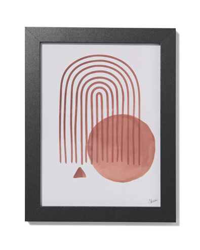 cadre photo 15x20 cm bois noir 15 x 20 - 13621032L15X20 - HEMA