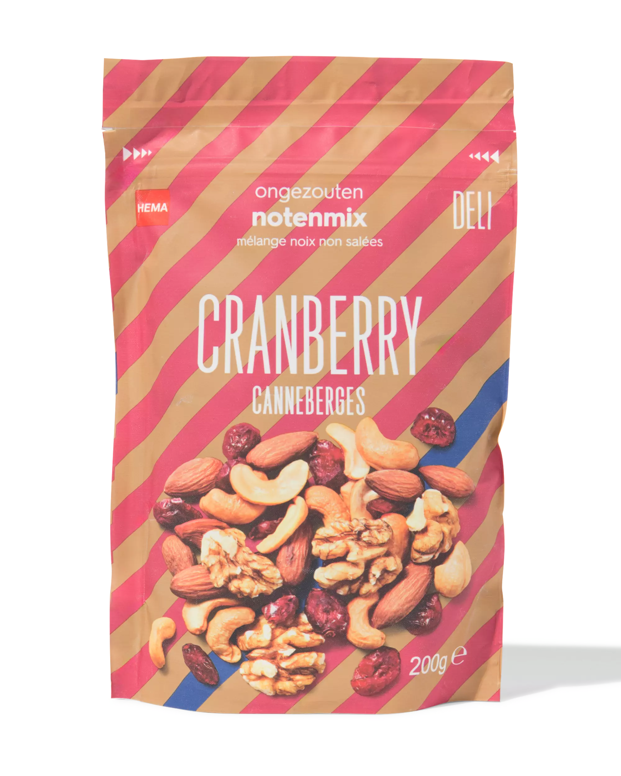mélange de canneberges non salé 200 g