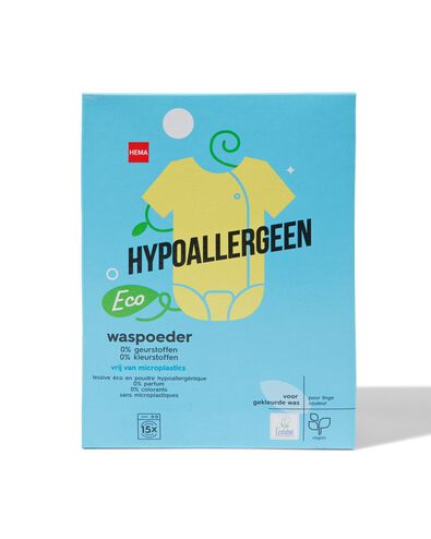 lessive &eacute;cologique hypoallerg&eacute;nique pour le linge de couleur 1kg - 20520067 - HEMA
