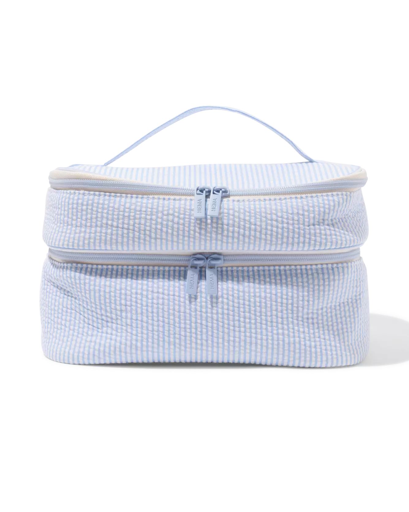 beautycase 25x17cm strepen