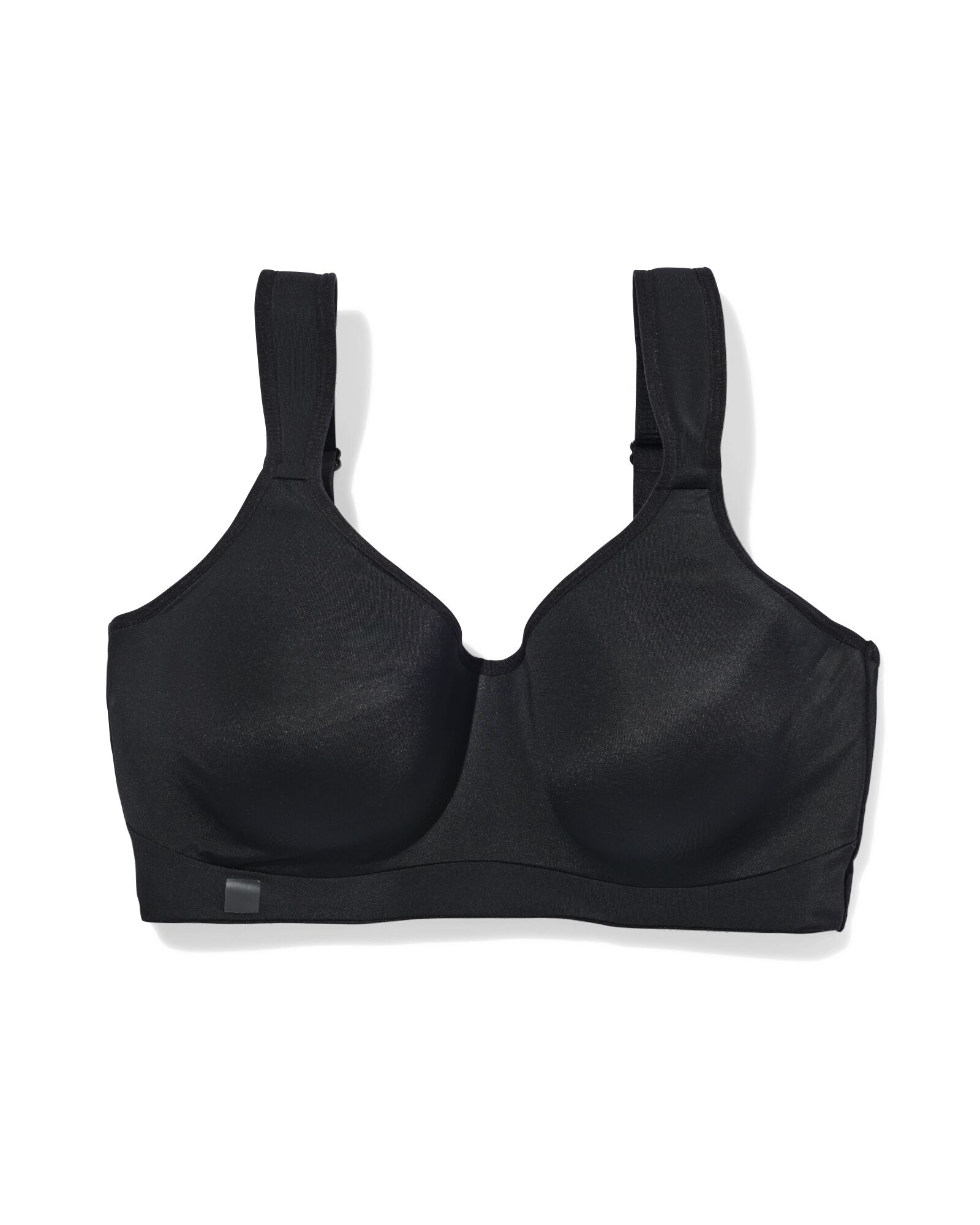 voorgevormde sportbh heavy support met beugel zwart zwart - 21700264BLACK - HEMA