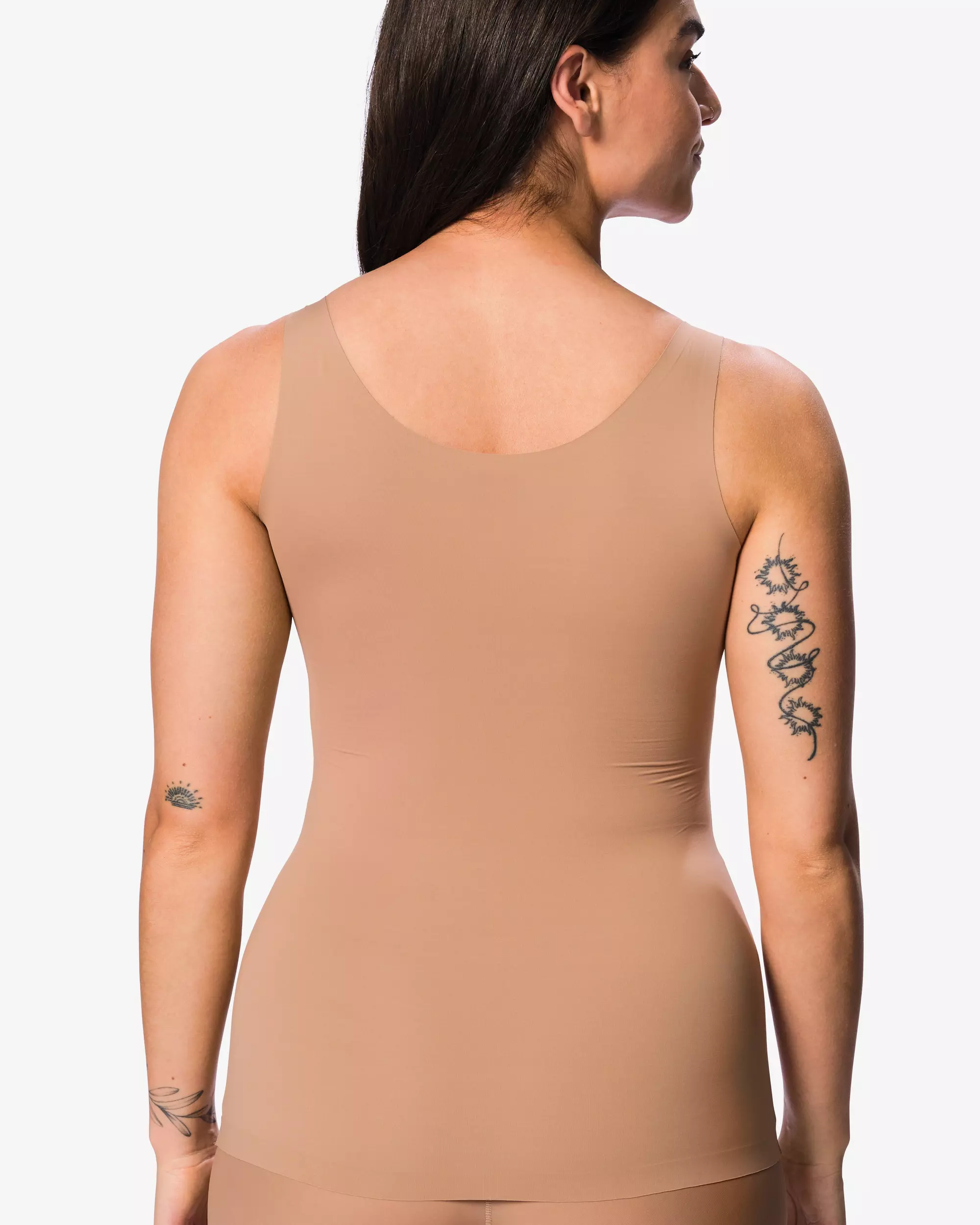 débardeur femme gainant medium effet seconde peau