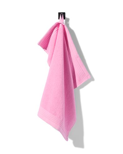 torchon de cuisine 50x50 cm coton rose - 5440012 - HEMA