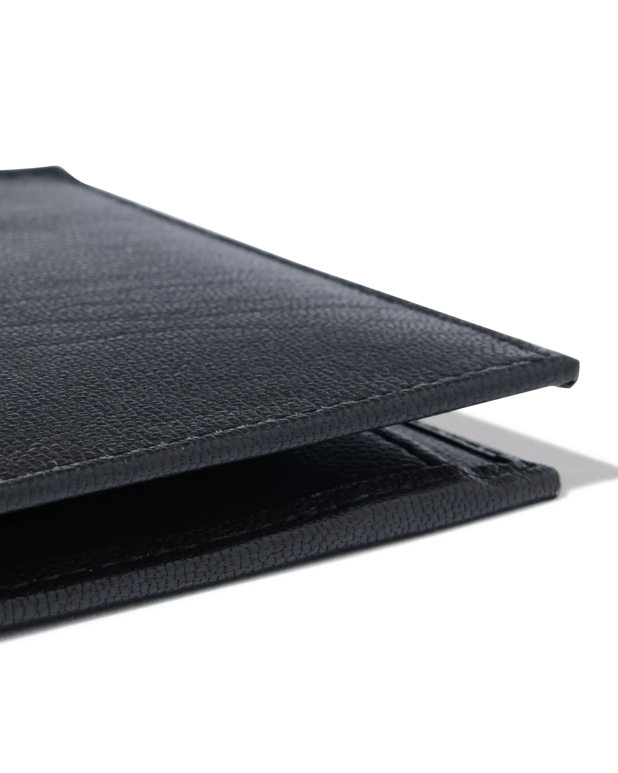 Brieftasche Leder, schwarz