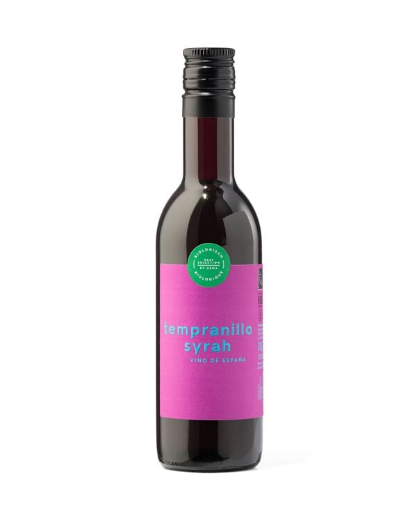 vin de table tempranillo syrah 0,187L - 17366001 - HEMA