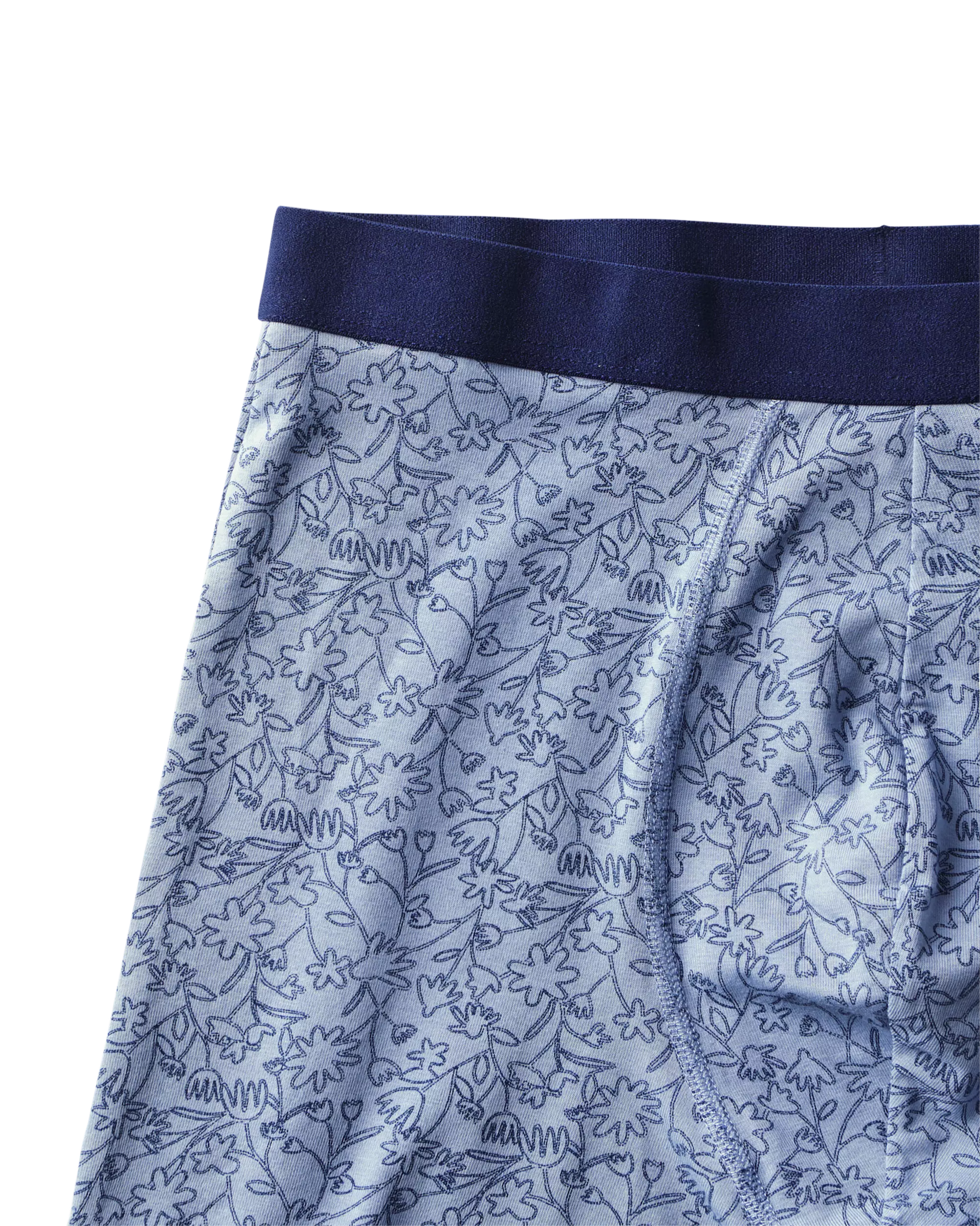 boxer homme fleurs - 3 pièces