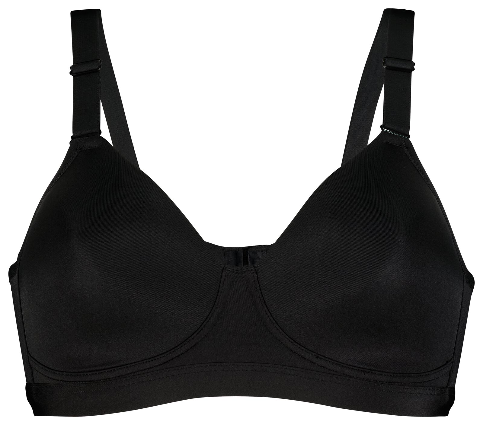 voorgevormde prothese bh zonder beugel zwart zwart - 21819960BLACK - HEMA