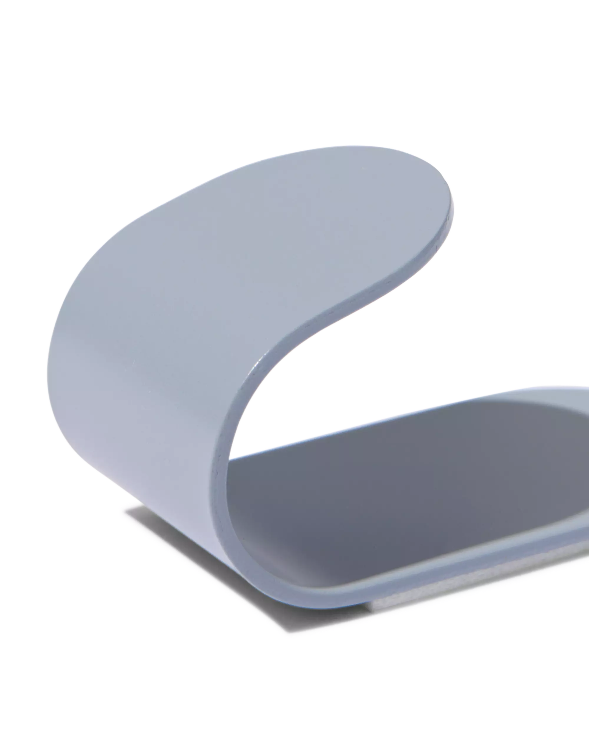 plakhaken rvs blauw-grijs - 2 stuks