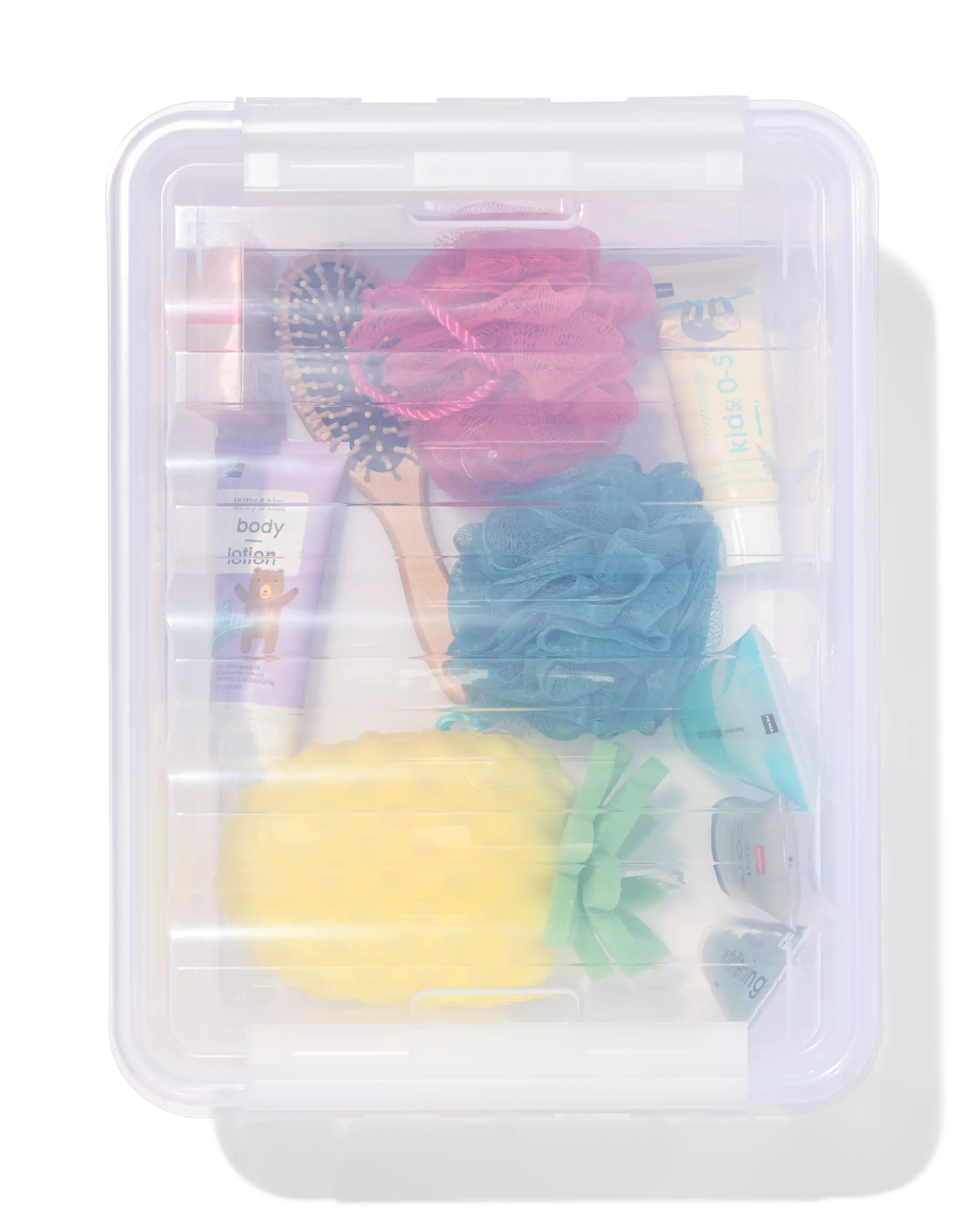 opbergbox 14L Madrid transparant 40x30x19