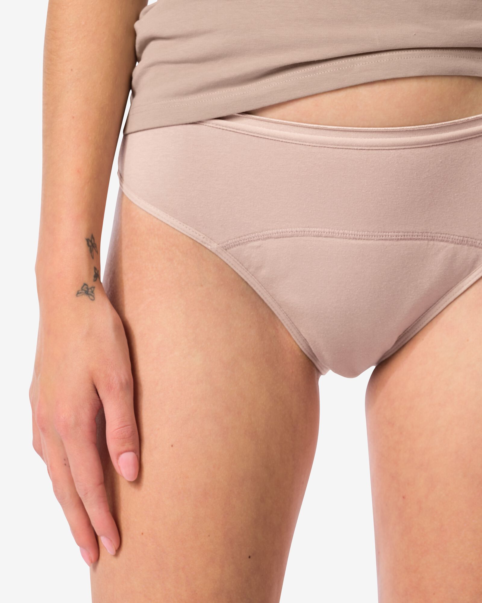 Menstruationsslip aus Baumwolle mit hoher Saugf&auml;higkeit beige beige - 19681201BEIGE - HEMA